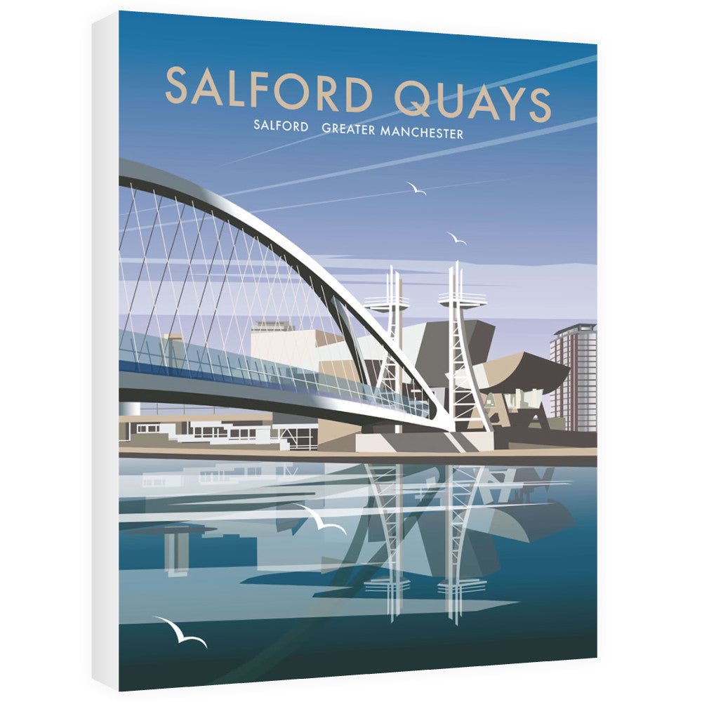 Salford Quays, Greater Manchester Canvas