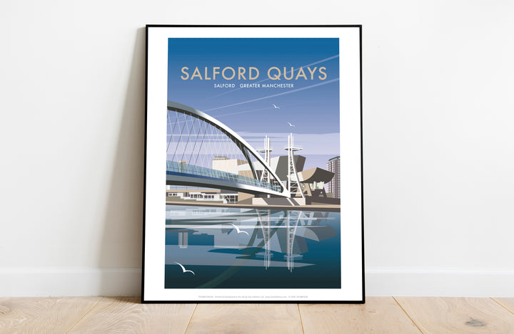 Salford Quays, Greater Manchester - Art Print