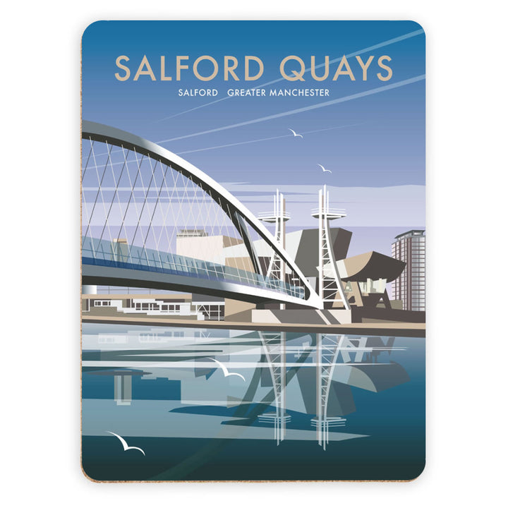 Salford Quays, Greater Manchester Placemat
