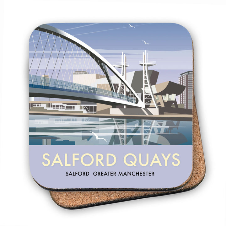 Salford Quays, Greater Manchester MDF Coaster
