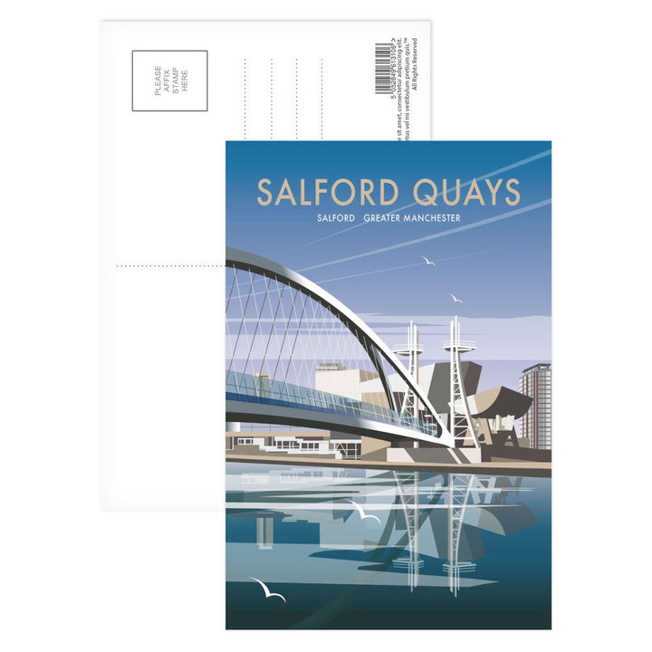 Salford Quays, Greater Manchester Postcard Pack