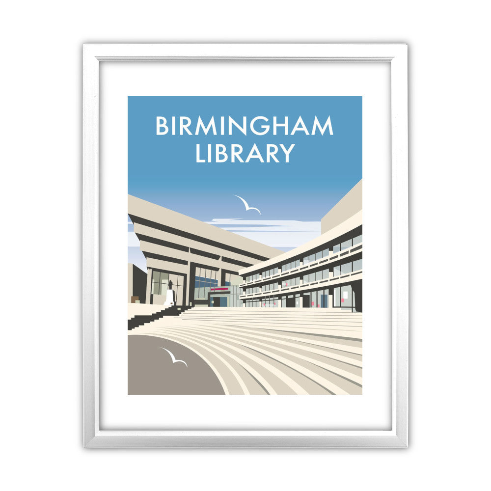Birmingham Central Library - Art Print