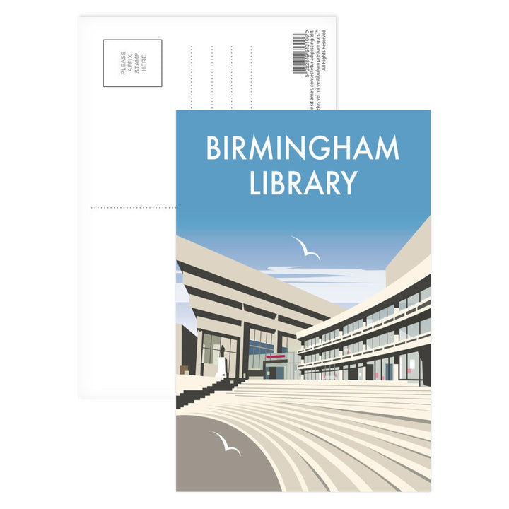 Birmingham Central Library Postcard Pack