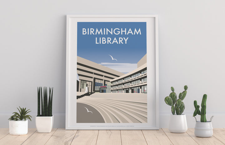 Birmingham Central Library - Art Print