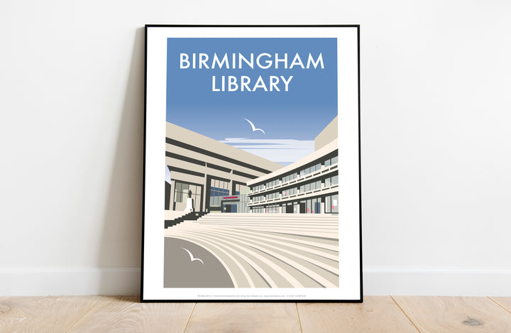 Birmingham Central Library - Art Print