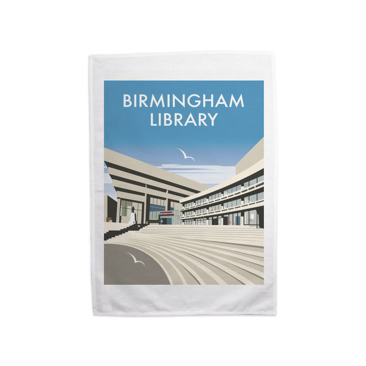 Birmingham Central Library Tea Towel