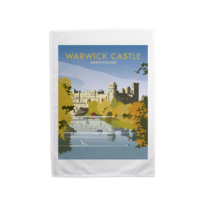 Warwick Castle Tea Towel