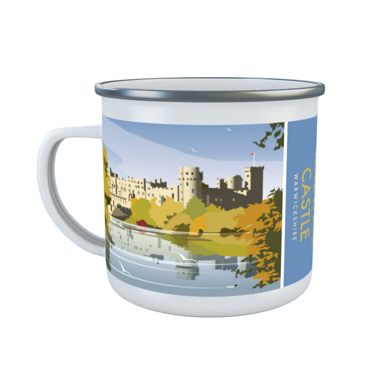 Warwick Castle Enamel Mug