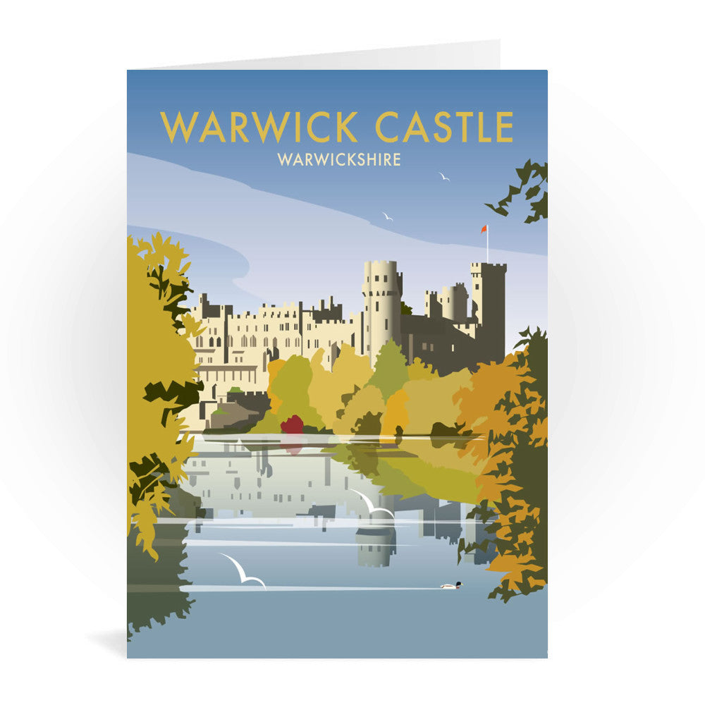 Warwick Castle Greeting Card 7x5