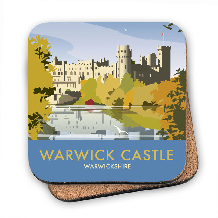 Warwick Castle MDF Coaster
