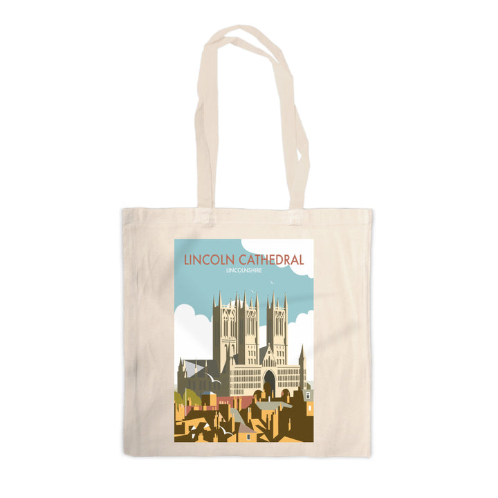 Lincoln Cathedral Canvas Tote Bag