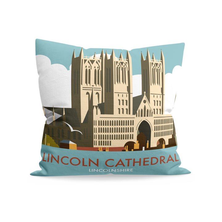 Lincoln Cathedral Fibre Filled Cushion