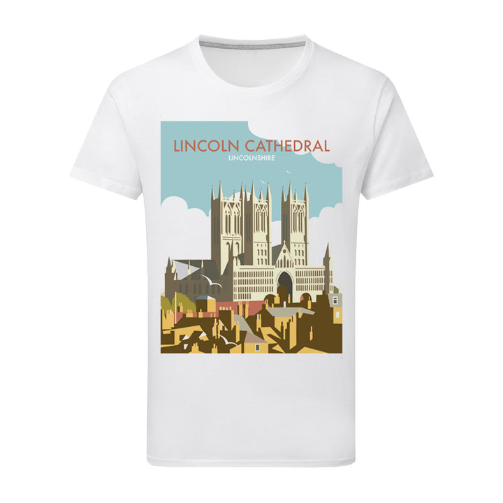 Lincoln Cathedral T-Shirt by Dave Thompson