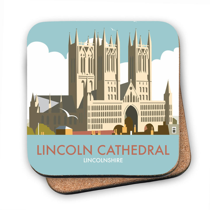 Lincoln Cathedral MDF Coaster
