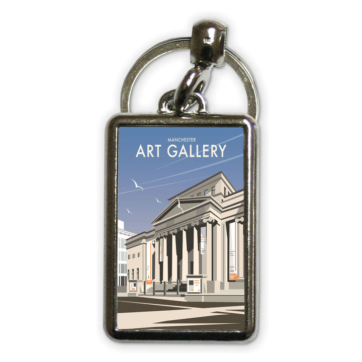 Manchester Art Gallery Metal Keyring