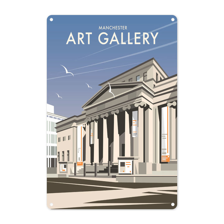 Manchester Art Gallery Metal Sign