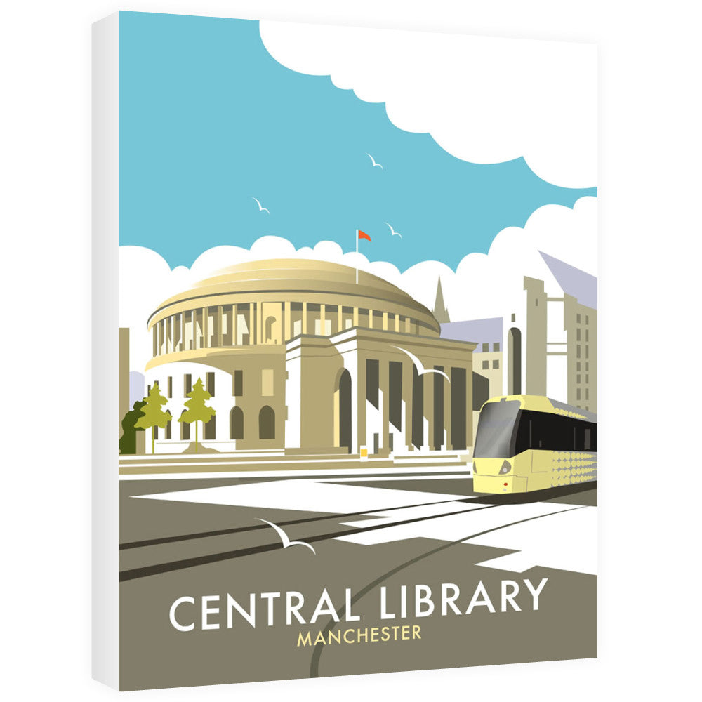 Manchester Central Library, Canvas