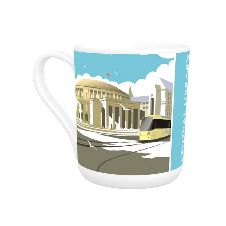 Manchester Central Library, Bone China Mug