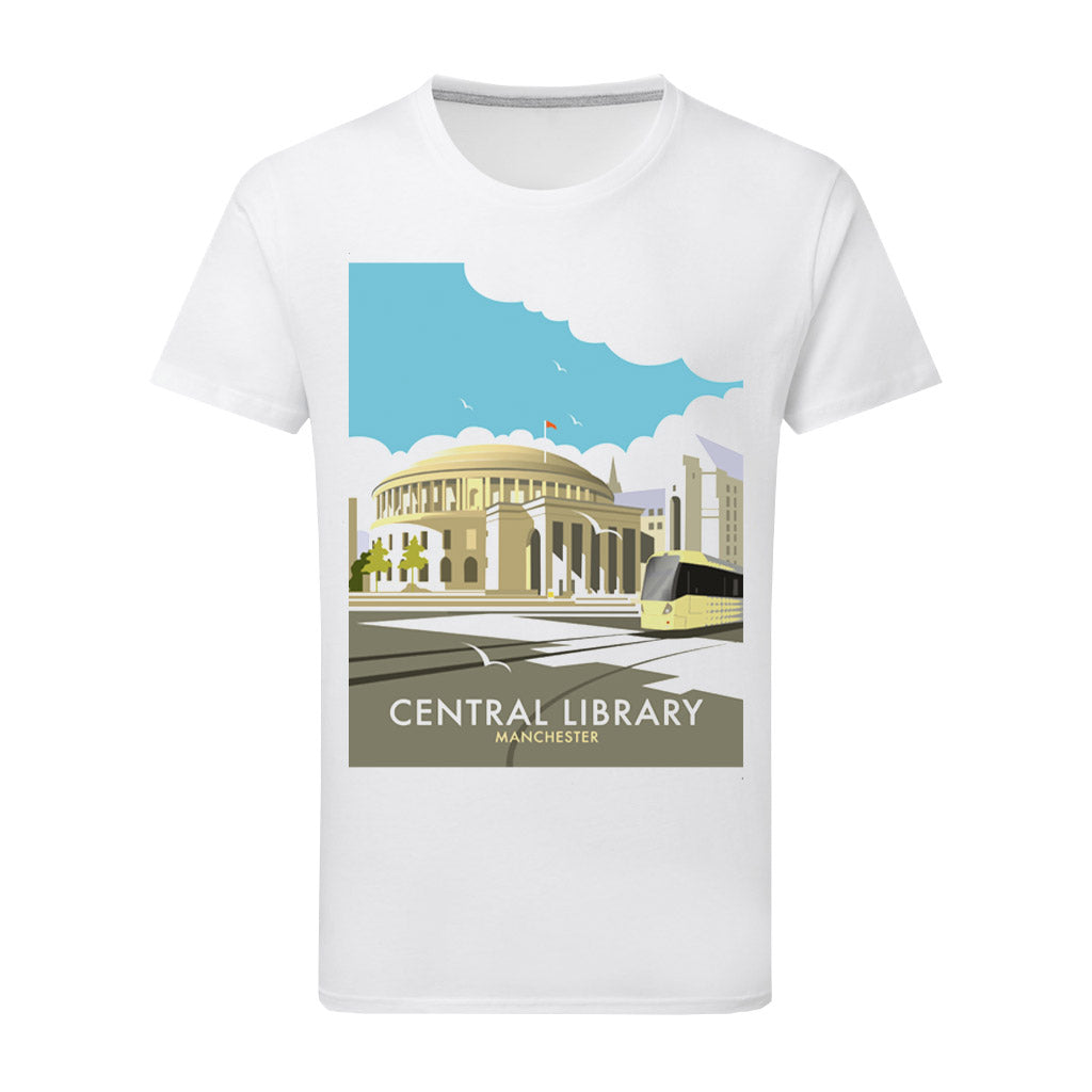 Central Library T-Shirt by Dave Thompson