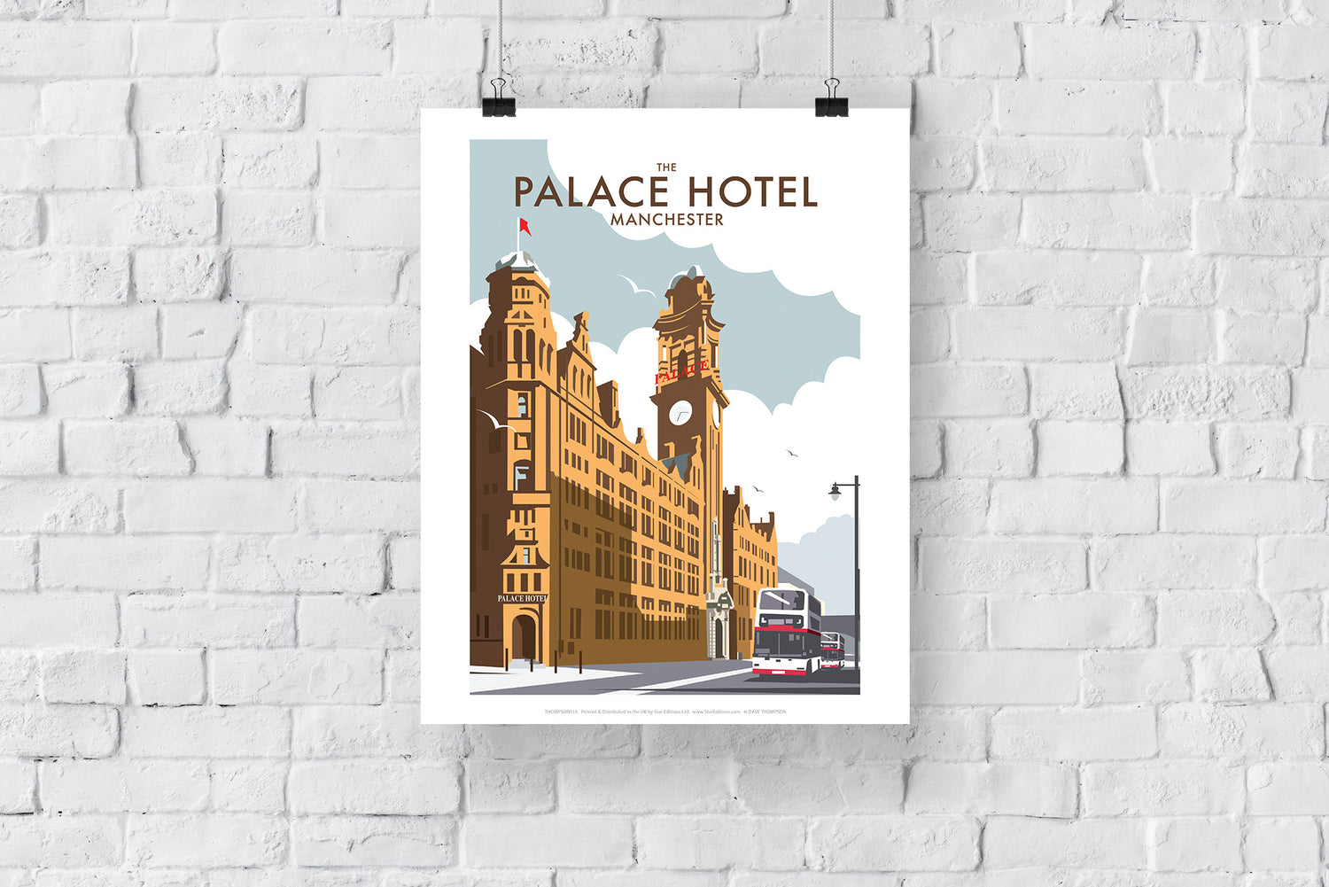 The Palace Hotel, Manchester - Art Print