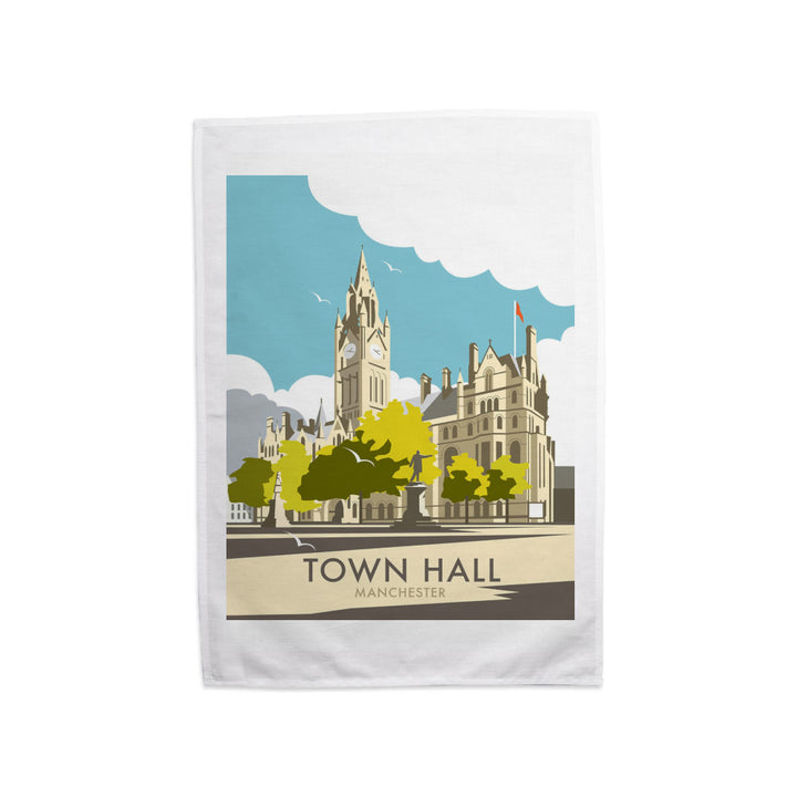 Manchester Town Hall Tea Towel