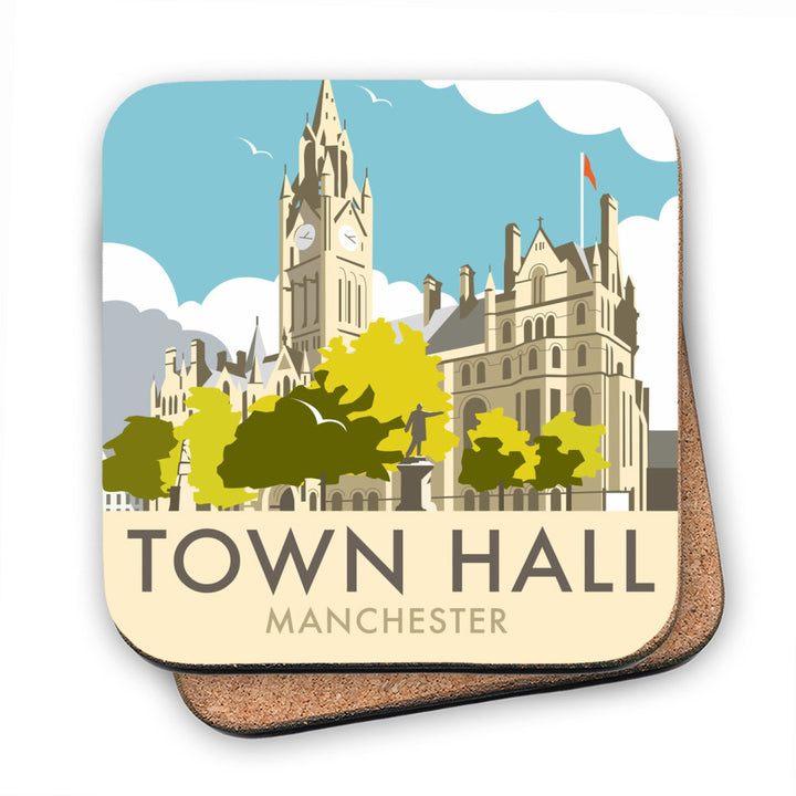 Manchester Town Hall MDF Coaster