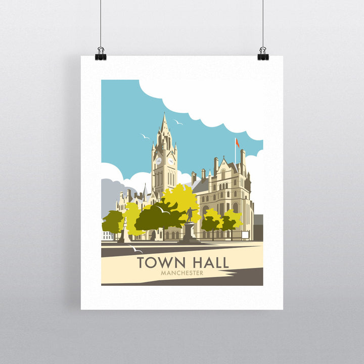 Manchester Town Hall Fine Art Print