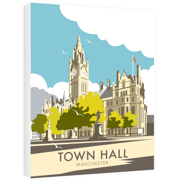 Manchester Town Hall Canvas