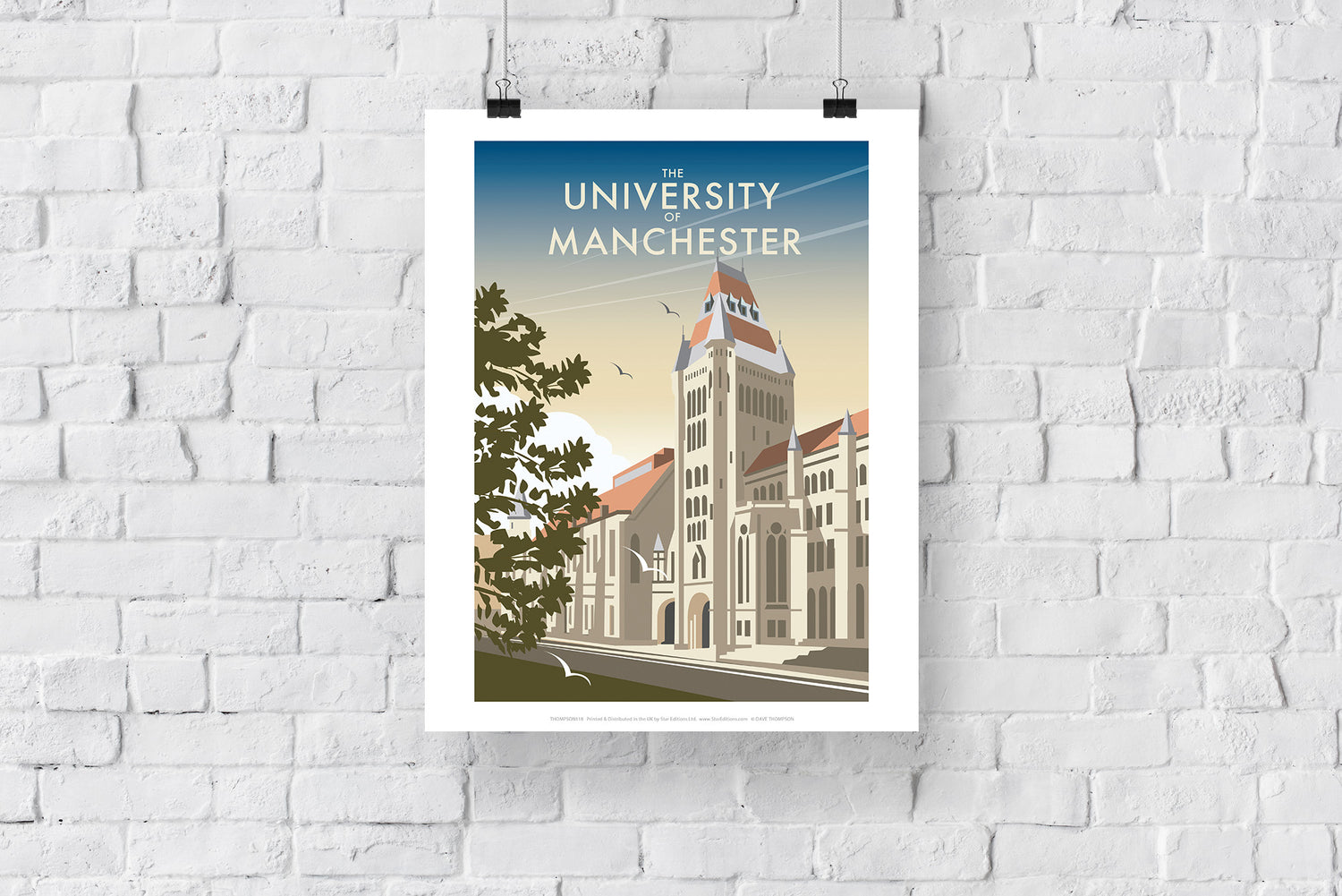 The University of Manchester - Art Print