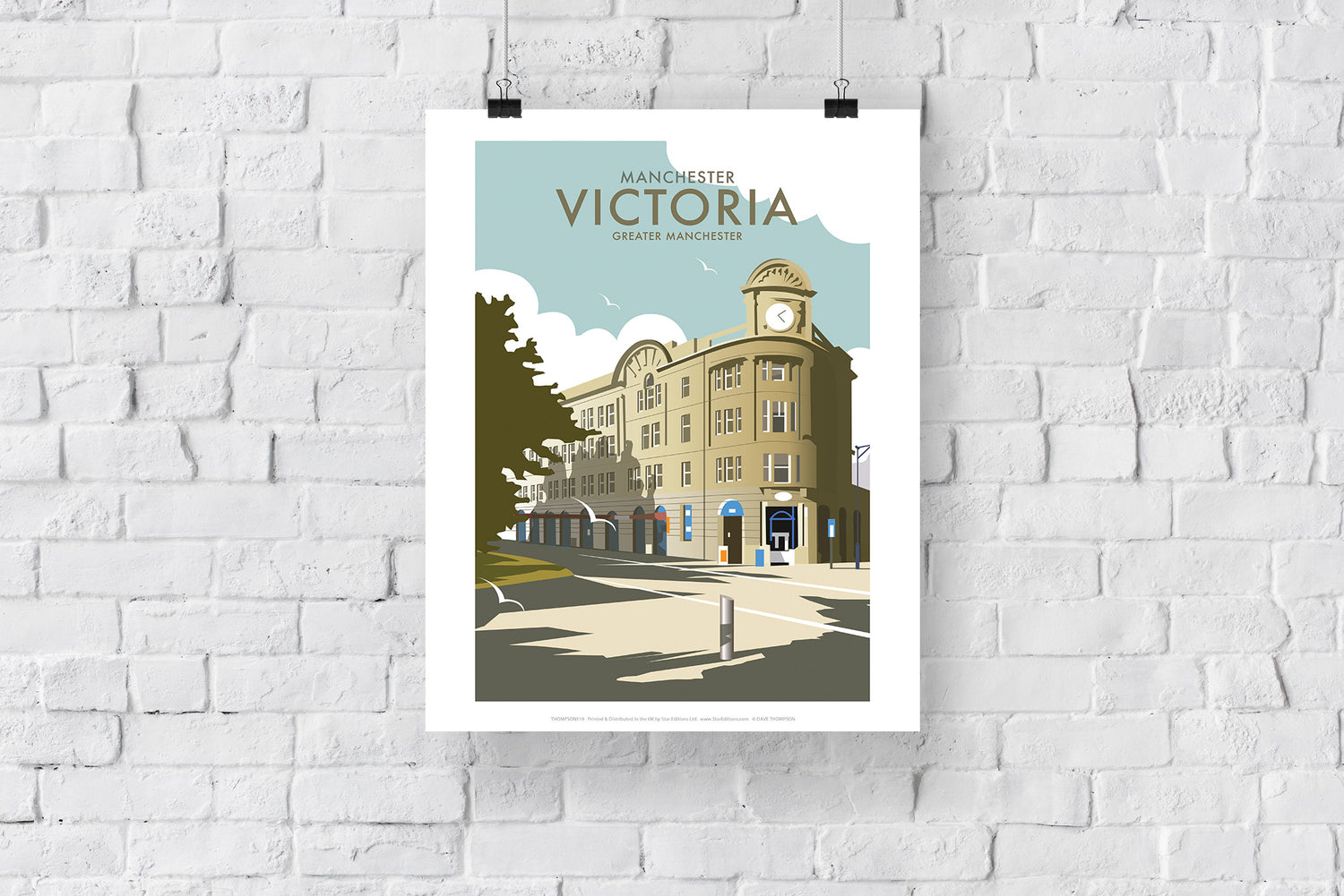 Victoria Station, Manchester - Art Print