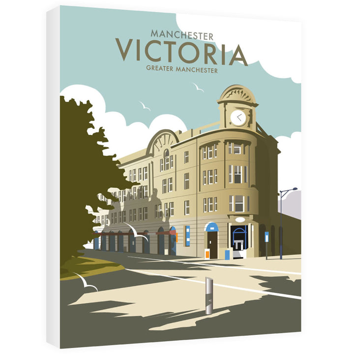 Victoria Station, Manchester Canvas