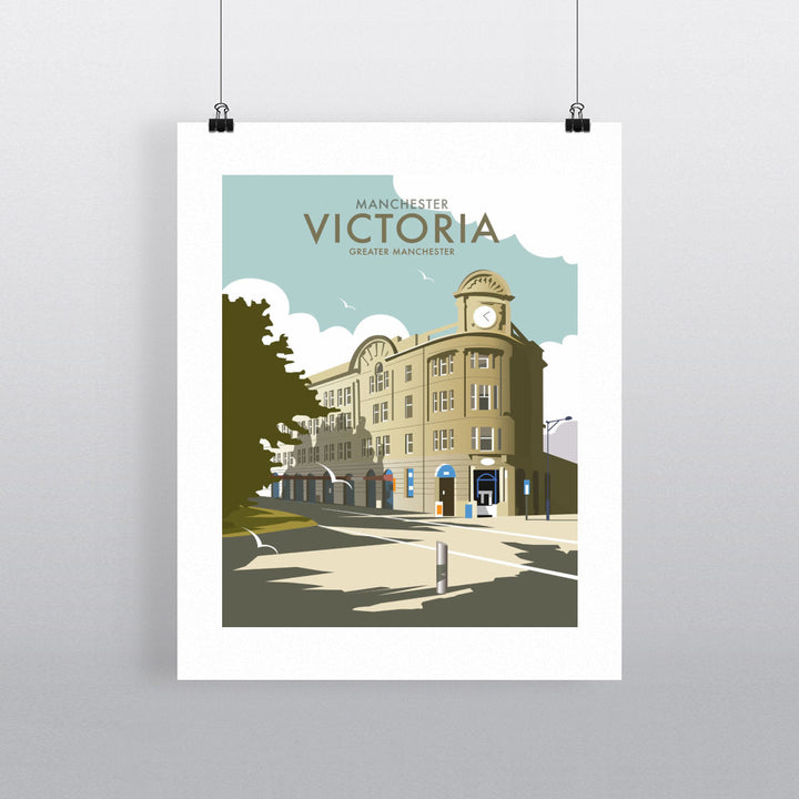 Victoria Station, Manchester Fine Art Print
