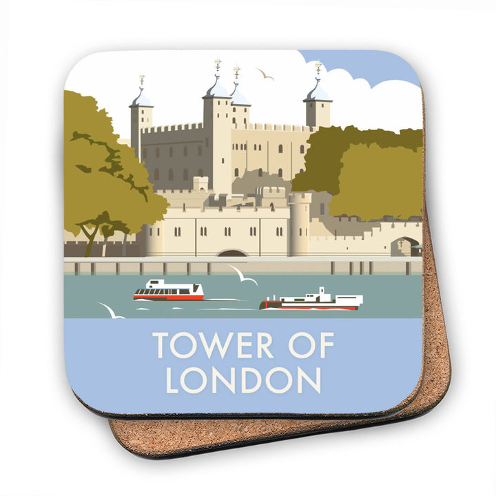 The Tower of London MDF Coaster