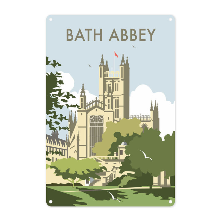 Bath Abbey Metal Sign