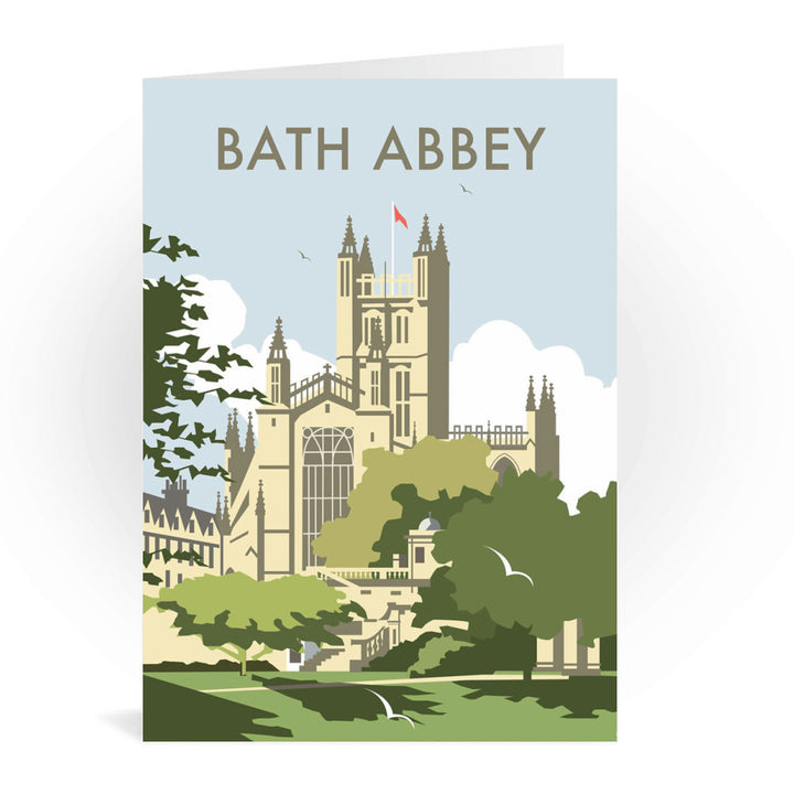Bath Abbey Greeting Card 7x5