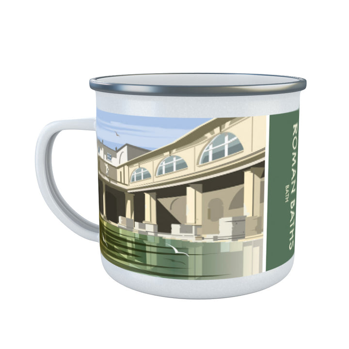 Roman Baths, Bath Enamel Mug