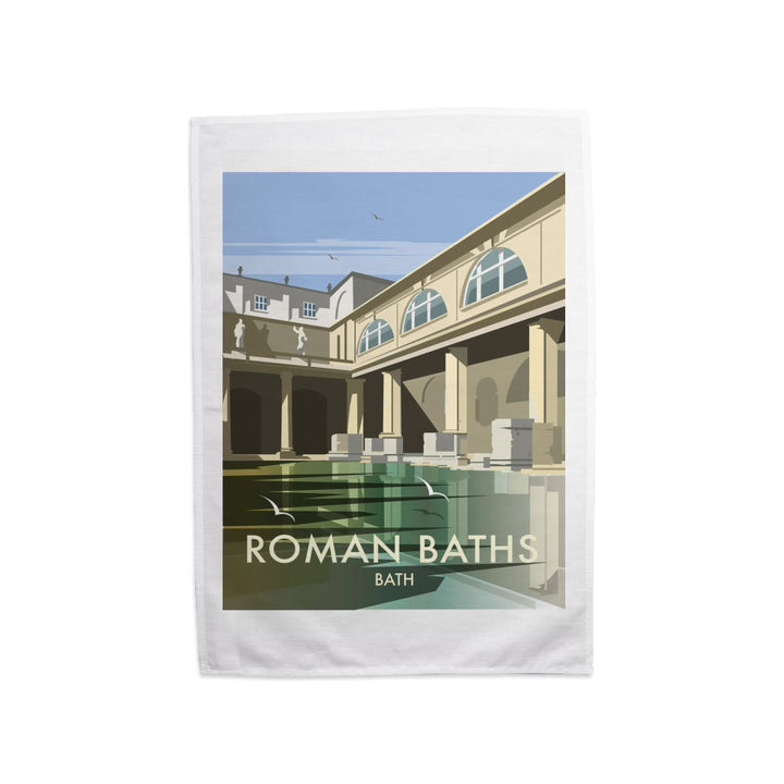 Roman Baths, Bath Tea Towel