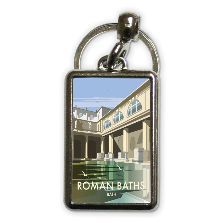 Roman Baths, Bath Metal Keyring