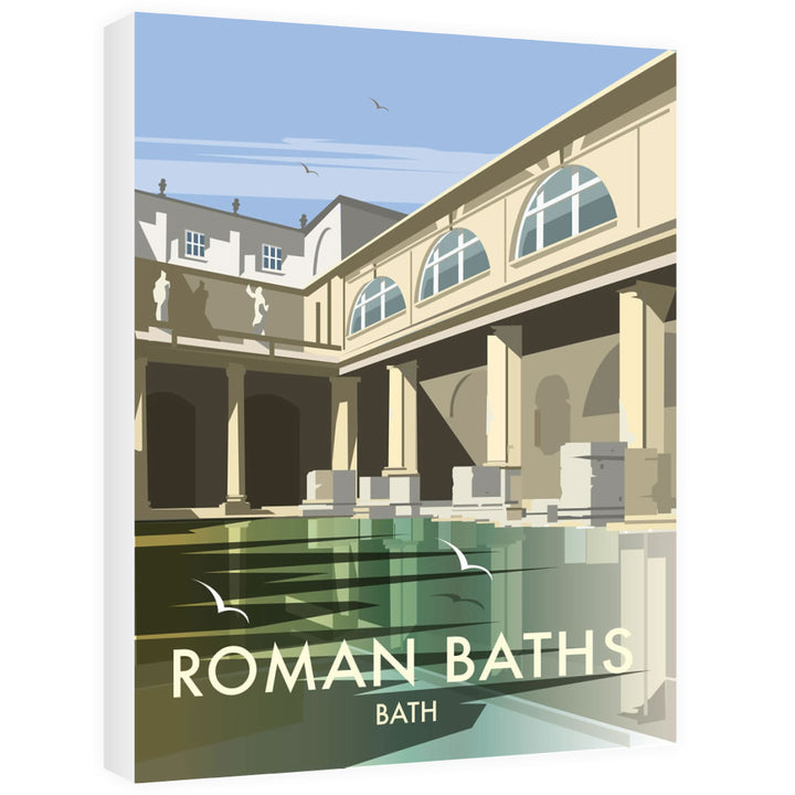 Roman Baths, Bath Canvas