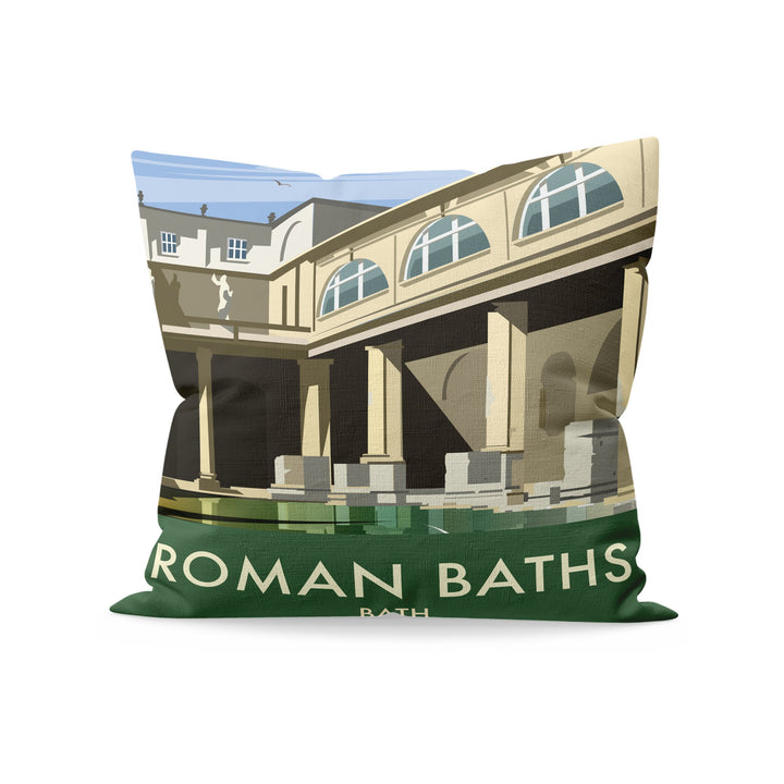 Roman Baths, Bath Fibre Filled Cushion