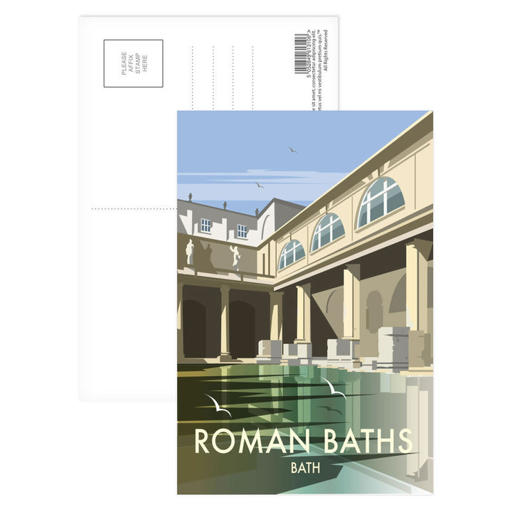 Roman Baths, Bath Postcard Pack