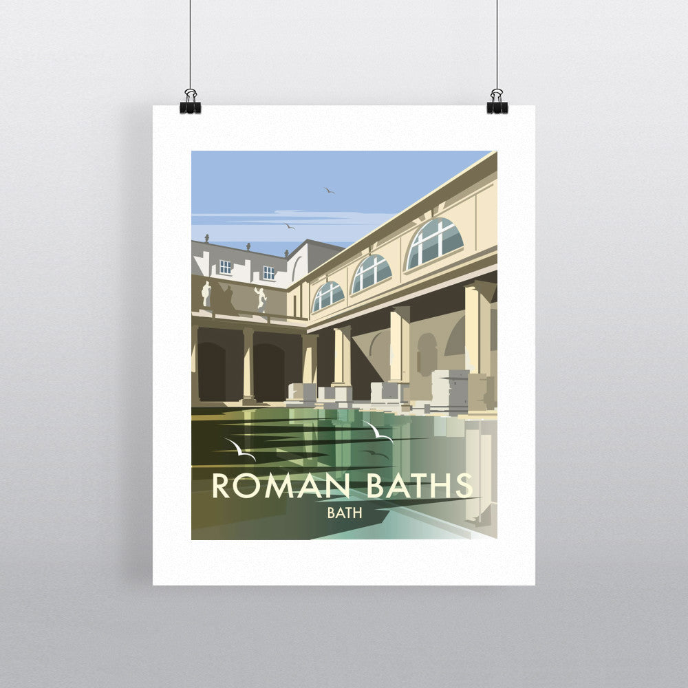 Roman Baths, Bath Fine Art Print