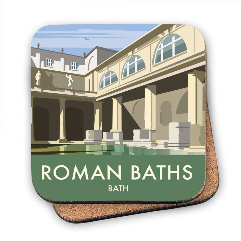 Roman Baths, Bath MDF Coaster