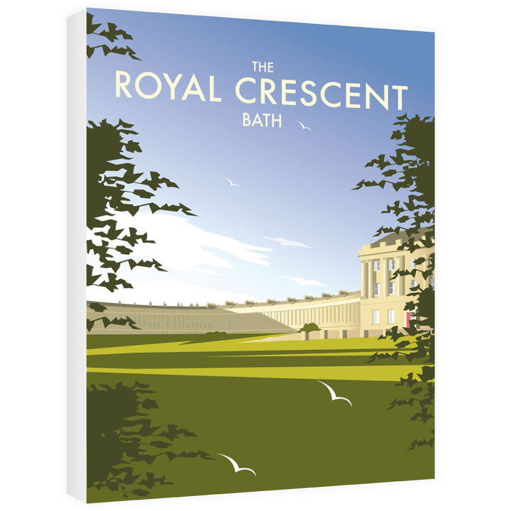 The Royal Crescent, Bath Canvas