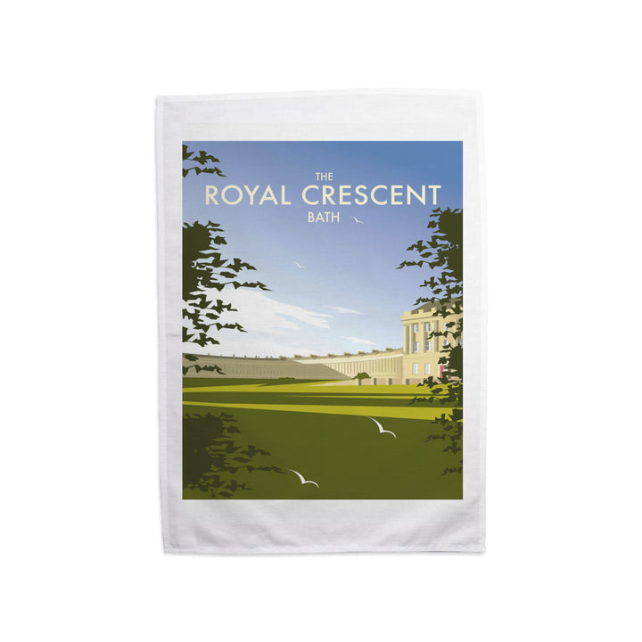 The Royal Crescent, Bath Tea Towel