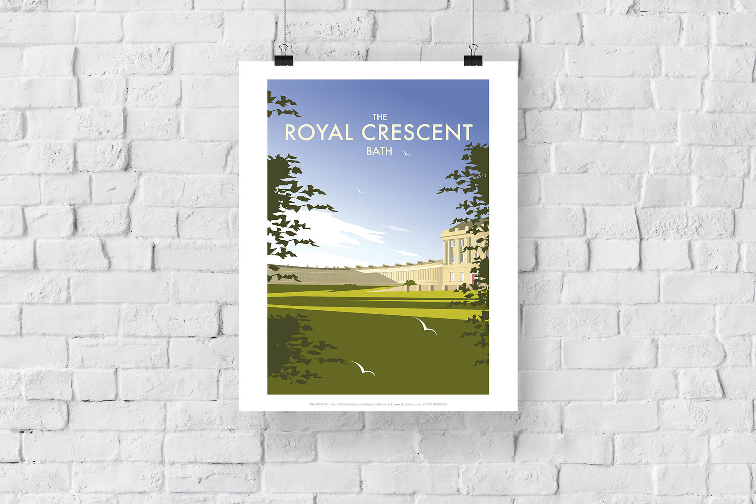 The Royal Crescent, Bath - Art Print