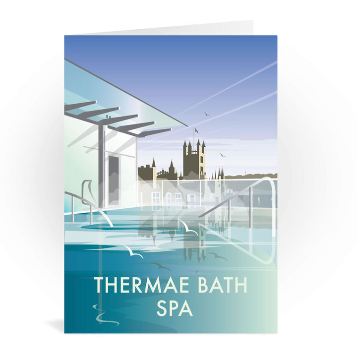 Thermae Bath Spa, Bath Greeting Card 7x5