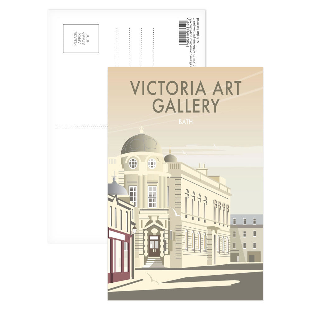 Victoria Art Gallery, Bath Postcard Pack