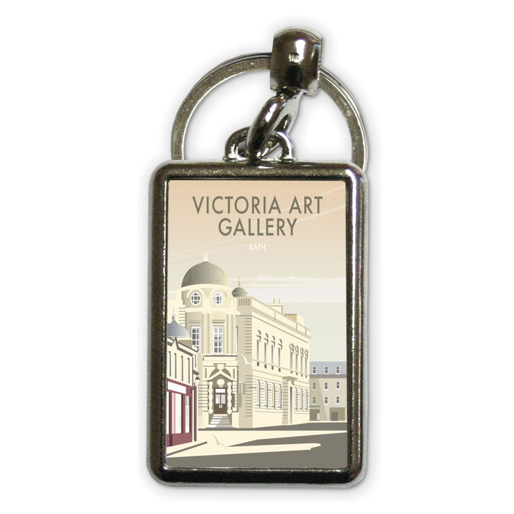 Victoria Art Gallery, Bath Metal Keyring