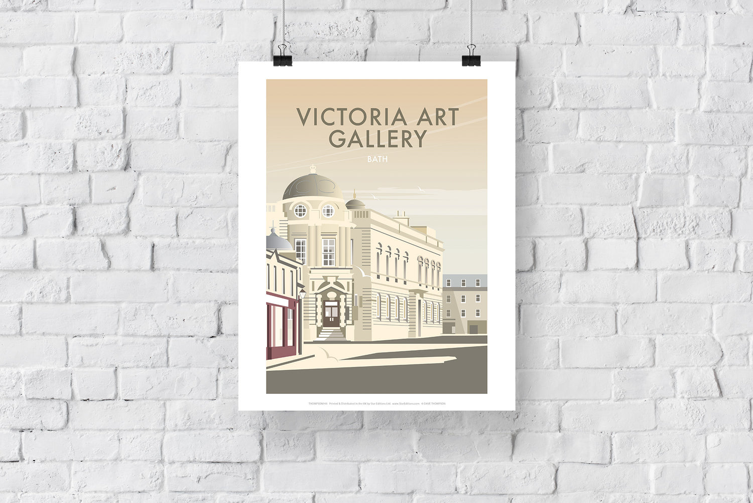 Victoria Art Gallery, Bath - Art Print